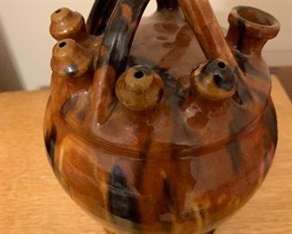North Carolina pottery jug