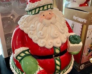 Fitz &  Floyd Santa cookie jar