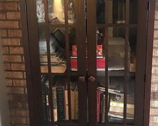 Antique book shelf