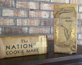 Vintage cookies makers