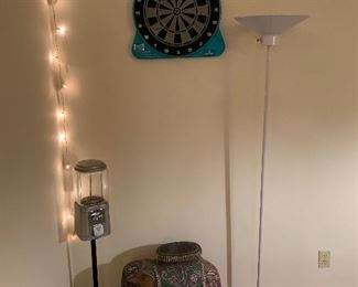Candy machine, electronic dart board and don’t forget the elephant in the room