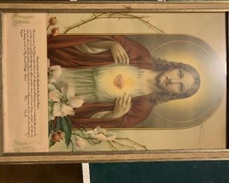Vintage picture of Jesus