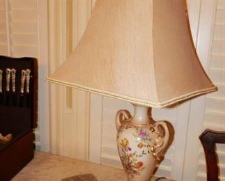 Vintage Lamp, French Ribbon Box (old)