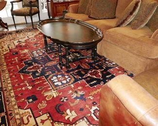 FINE old room size rug in great colors