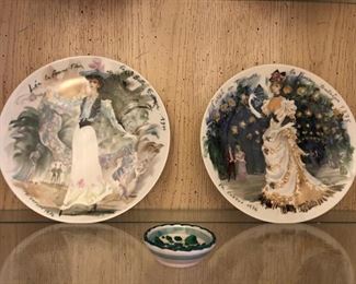 Limoges collector plates