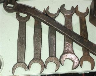 Antique Ford wrenches