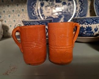 North Carolina Pottery Mugs