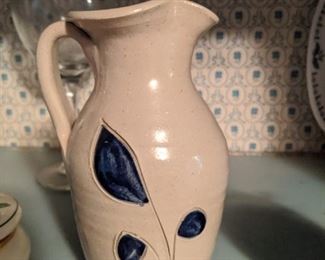 Williamsburg Pottery Pitcher