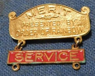 Order of Rainbow Service Badge