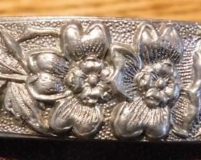 Art Nouveau Sterling Cuff Bracelet