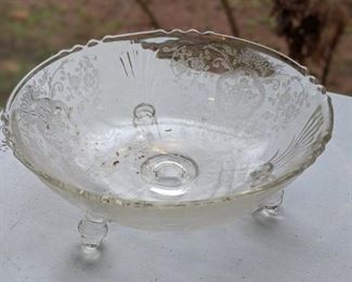 Elegant Glassware Bowl