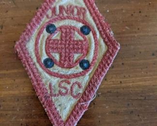 Old Red Cross Junior Life Saving Corps Patch