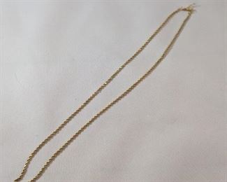 14K Gold Necklace(2 Grams)