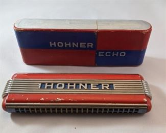 1930's Hohner Echo A/D Harmonica