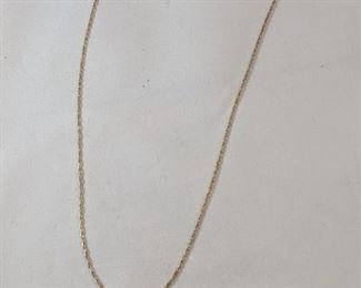 Gold necklace 1gr