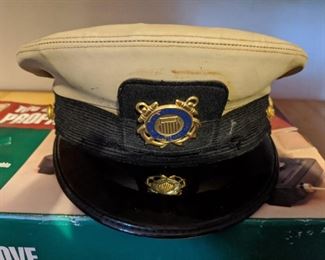 Old Coast Guard Auxillary Visor Hat