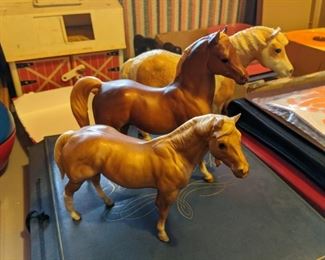 Assorted Breyers Horses