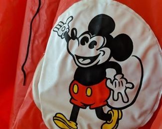 Vintage Mickey Mouse Poncho 