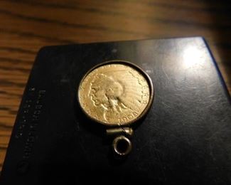 1908 U.S. Quarter Eagle/2 +1/2 Dollar Gold