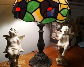 Stained glass lamp 