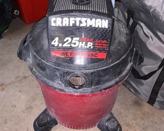 Craftsman 4.25 HP wet/dry vac