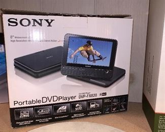 Sony portable DVD player 
