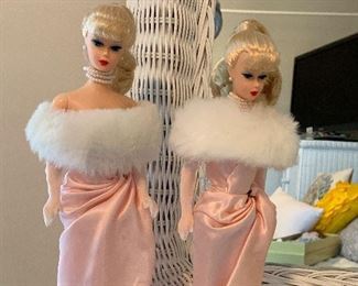2 Enchanted Evening Barbie dolls 
