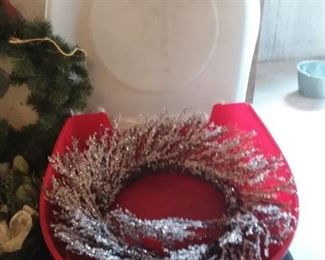 Decorative & Miscellaneous Christmas & Holiday Items - Some sold w/boxes 