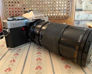 Minolta XG9 with Kiron 35-135 Mm macro focusing zoom lens