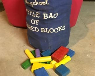 Playskool block set 