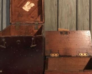 Older Wood boxes 