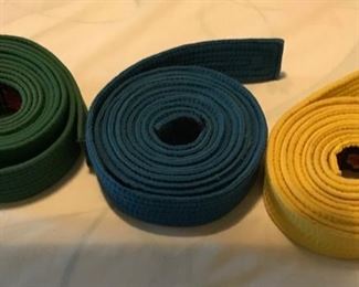 Karate belts 