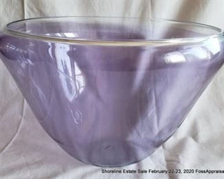 Sonja Blomdahl art glass bowl