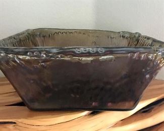 Large Square Glass Bowl - Spain