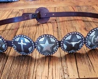 Concho belt by Cowboy Decor