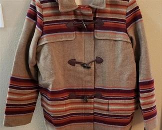 Ladies XL Pendleton Jacket with hood. New with tags .