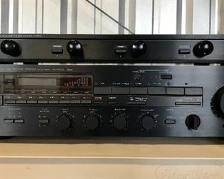 Niles SSVC-4 Speaker Selector and Yamaha Natural Sound Receiver RX-700U