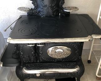 Fully restored 1903 Glenwood wood stove