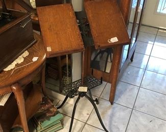 Vintage book stand