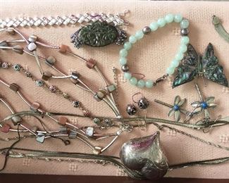 Some of the newly discovered sterling jewelry 