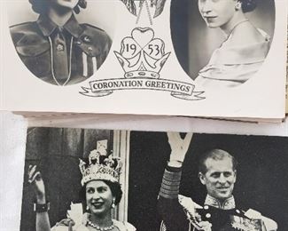 Postcards of Queen Elizabeth 