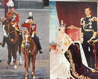 The Royal family postcards