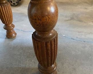 Additional photo of Oak table leg