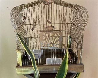 Vintage bird cage "Crown" - $30