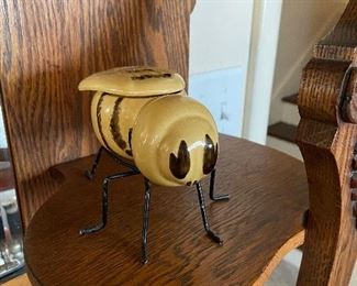 Bee honey pot 1950's by Mellona, of Holland - $10