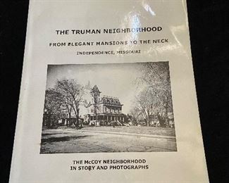 "The Truman Neighborhood" by Bill Curtis. The McCoy neighborhood in story and photographs. - $5
