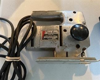 Powa-Kraft sabre saw, Montgomery Ward model - $20