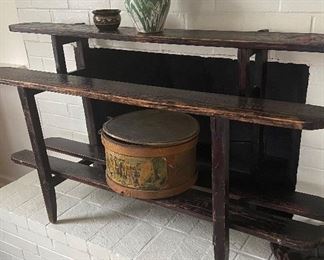 Victorian plant shelf - $85