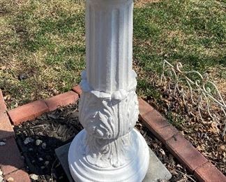 Garden pedestal - $45