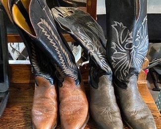 "Nocona" Texas men's cowboy boots. Size 10 Made in the USA. - $90 each